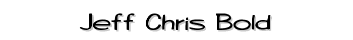 Jeff-Chris Bold font